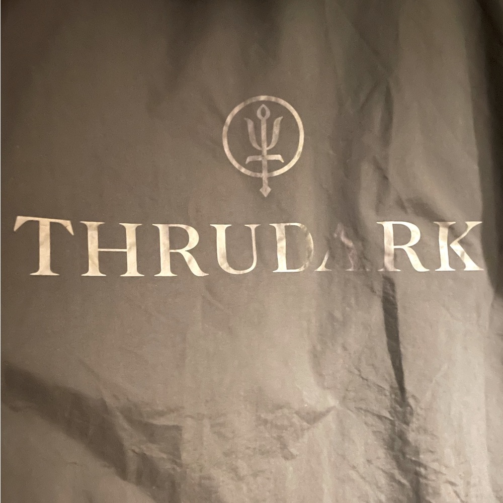 THRUDARK LIGHTLY WORN W/ TAG MEN’S SHROUD | BLACK MENS SIZE L - Picture 9 of 14